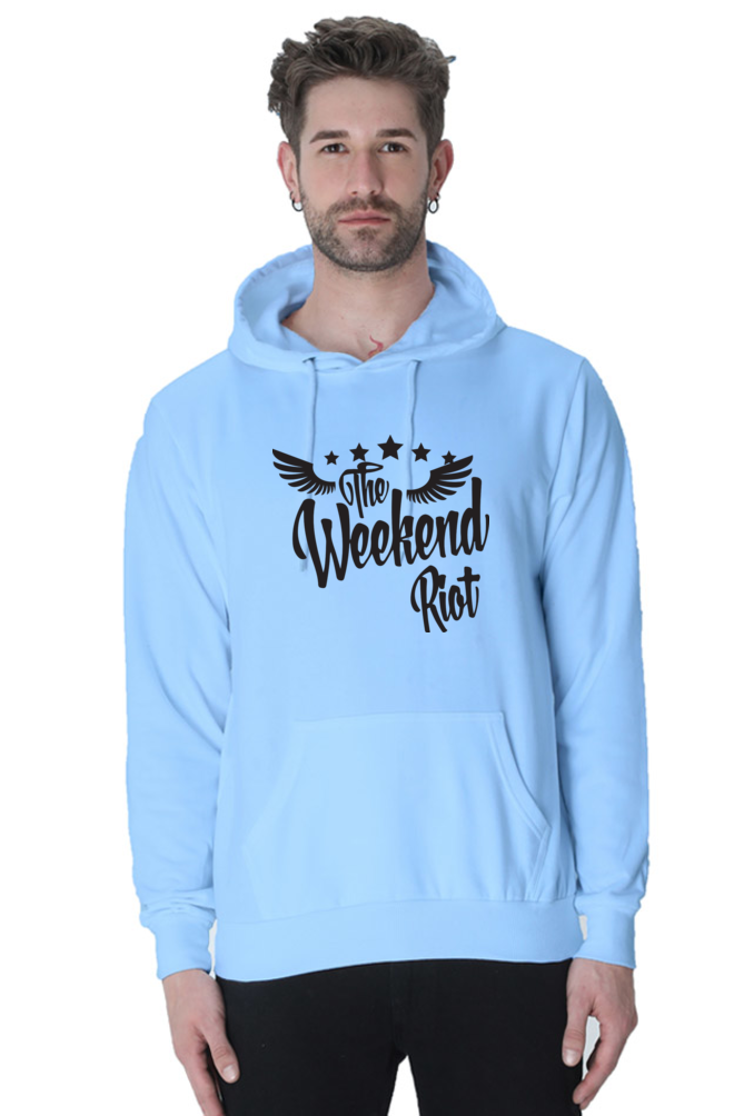 Casual Hooded Sweatshirt Laughing Labels