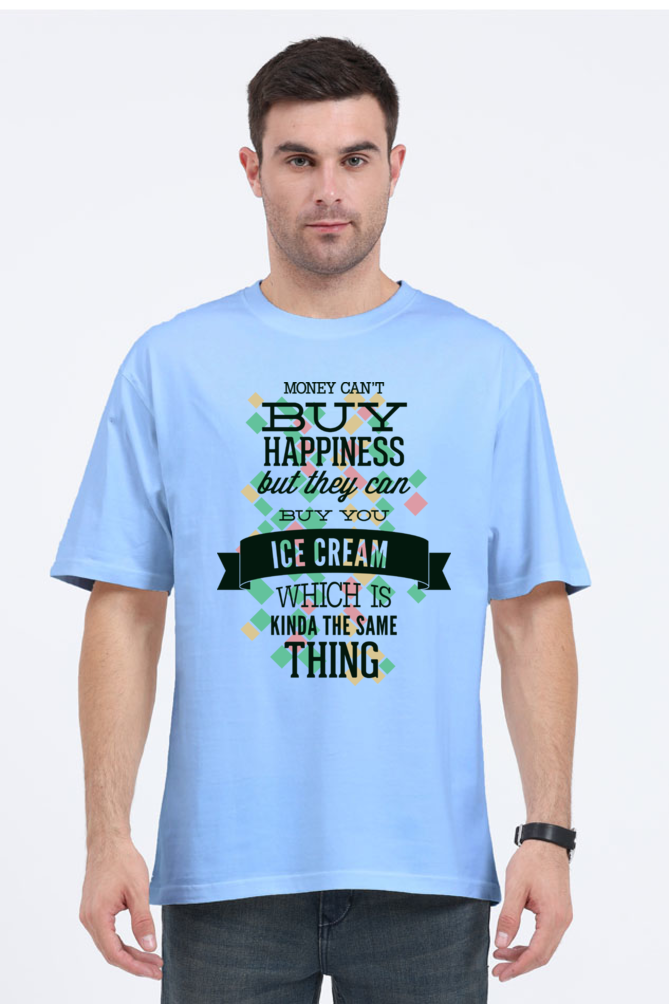 Casual Oversize T-shirt Laughing Labels