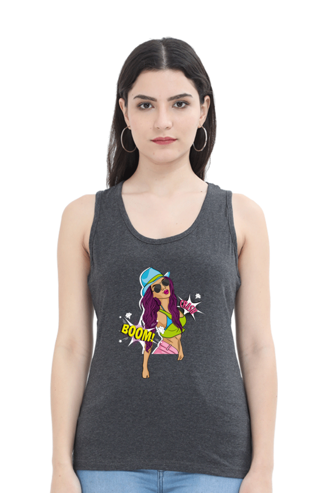 Casual Tank Top Laughing Labels