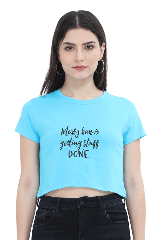 Casual Crop Top Laughing Labels