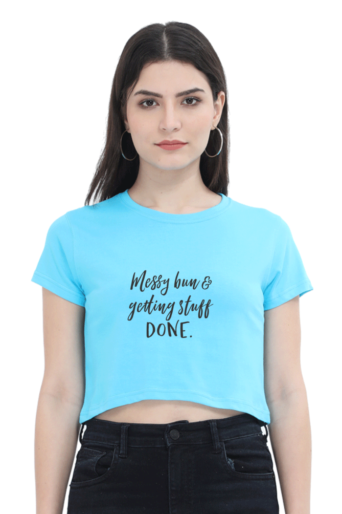Casual Crop Top Laughing Labels
