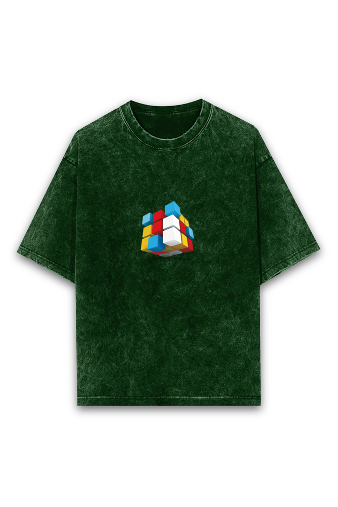 Acid Wash Oversize T-shirt Laughing Labels