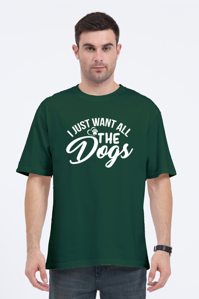 Dog Lover Casual Oversize T-shirt Laughing Labels