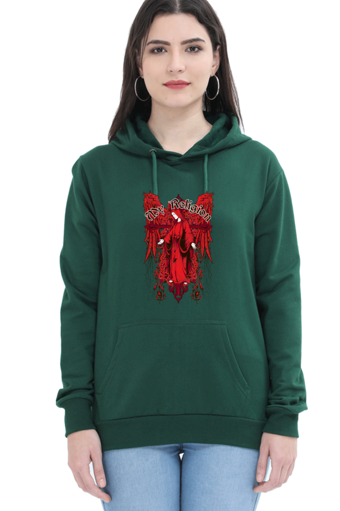 Casual Hooded Sweatshirt Laughing Labels
