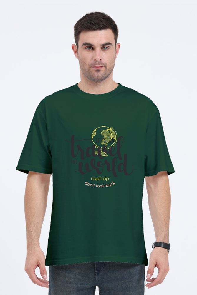 Casual Oversize Travel T-shirt Laughing Labels