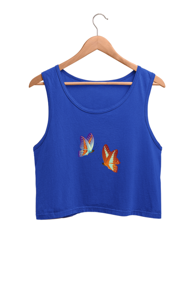 Casual Crop Tank Top Laughing Labels