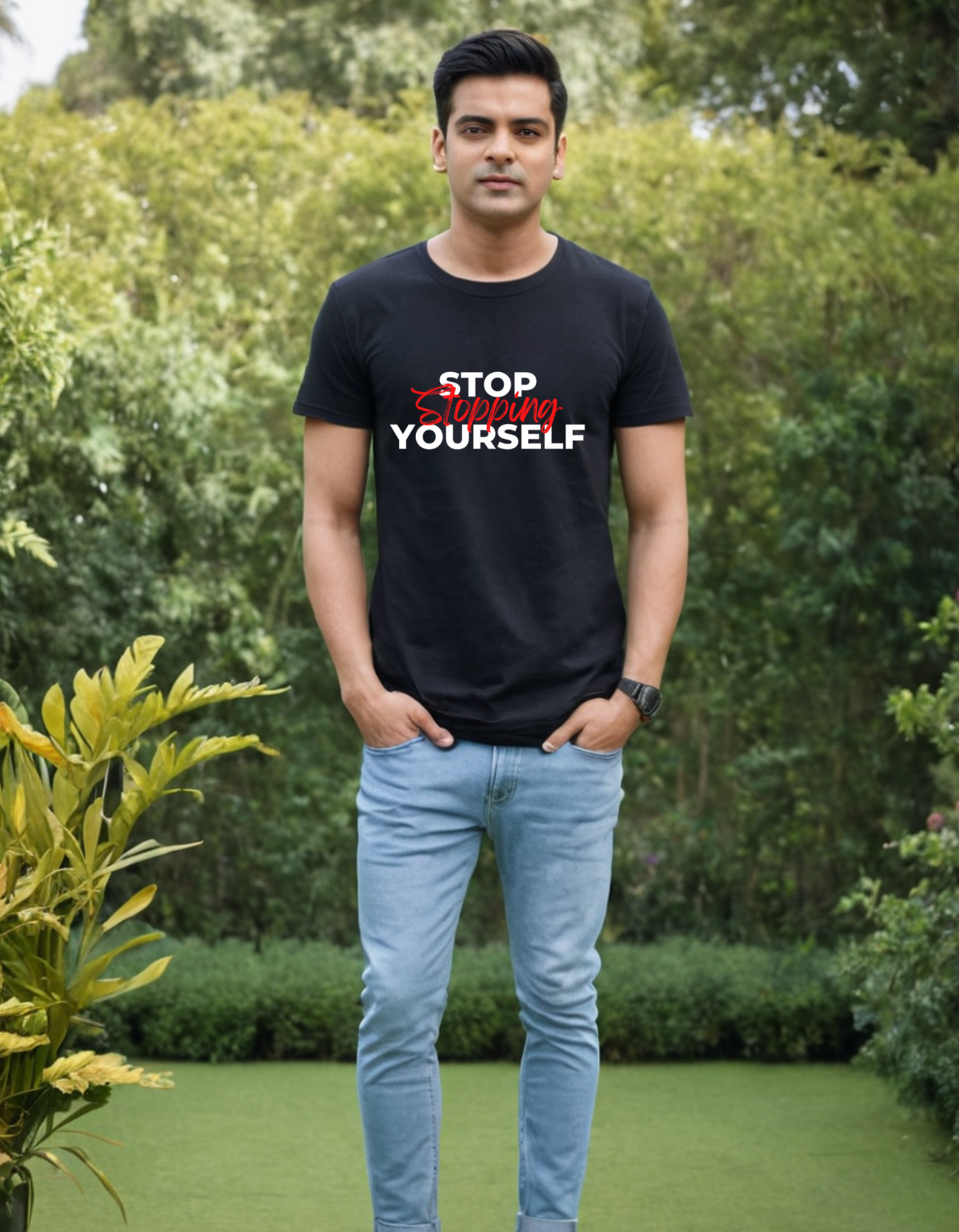 Casual Oversize T-shirt Laughing Labels