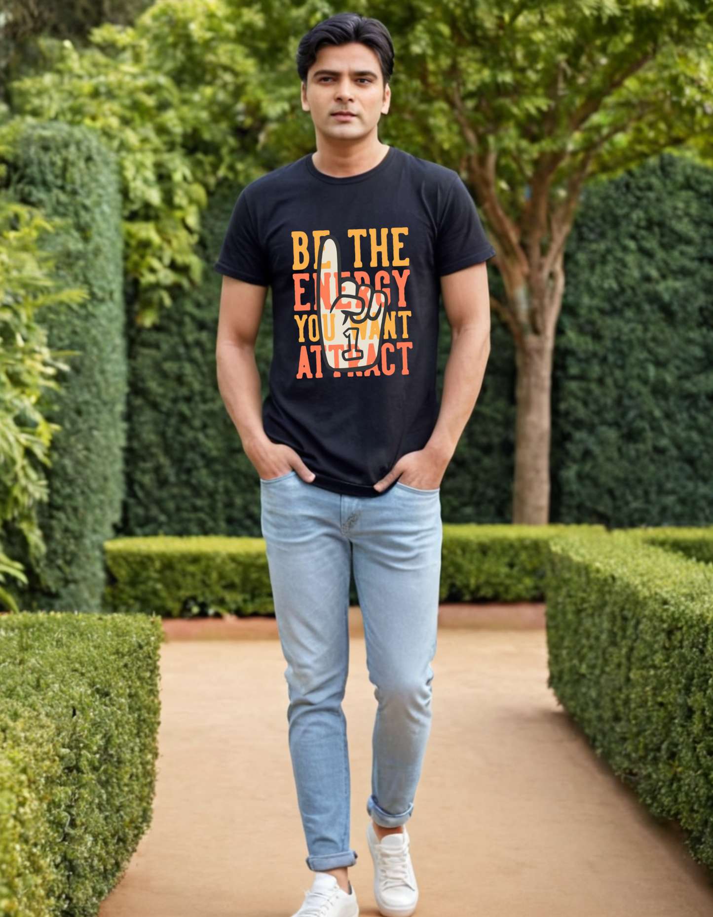 Casual Oversize T-shirt Laughing Labels