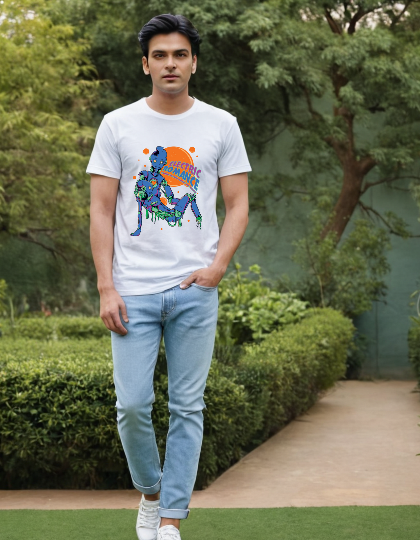 Casual Oversize T-shirt Laughing Labels