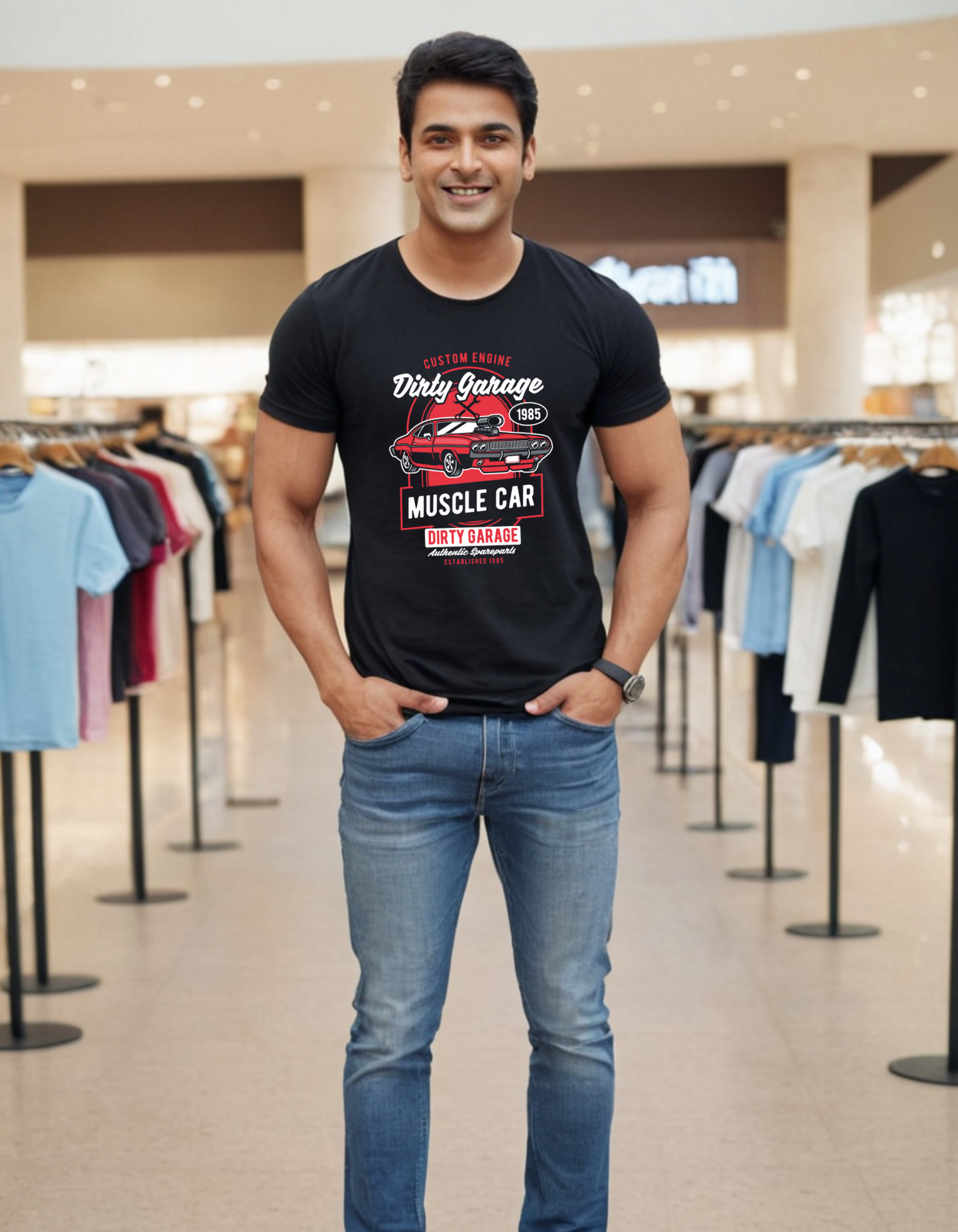 Casual T-shirt Laughing Labels