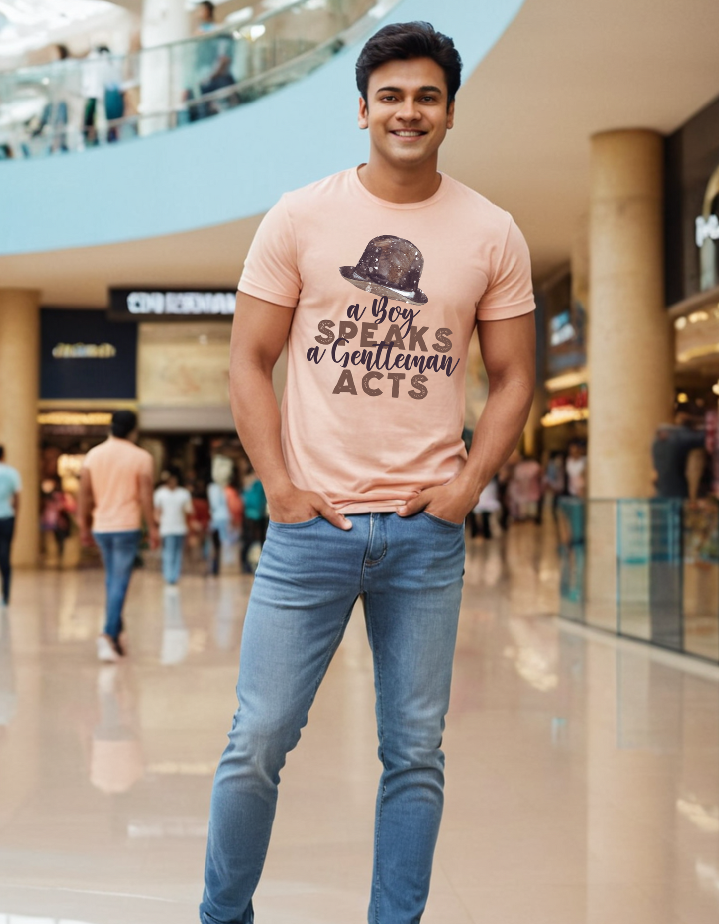 Casual T-shirt Laughing Labels