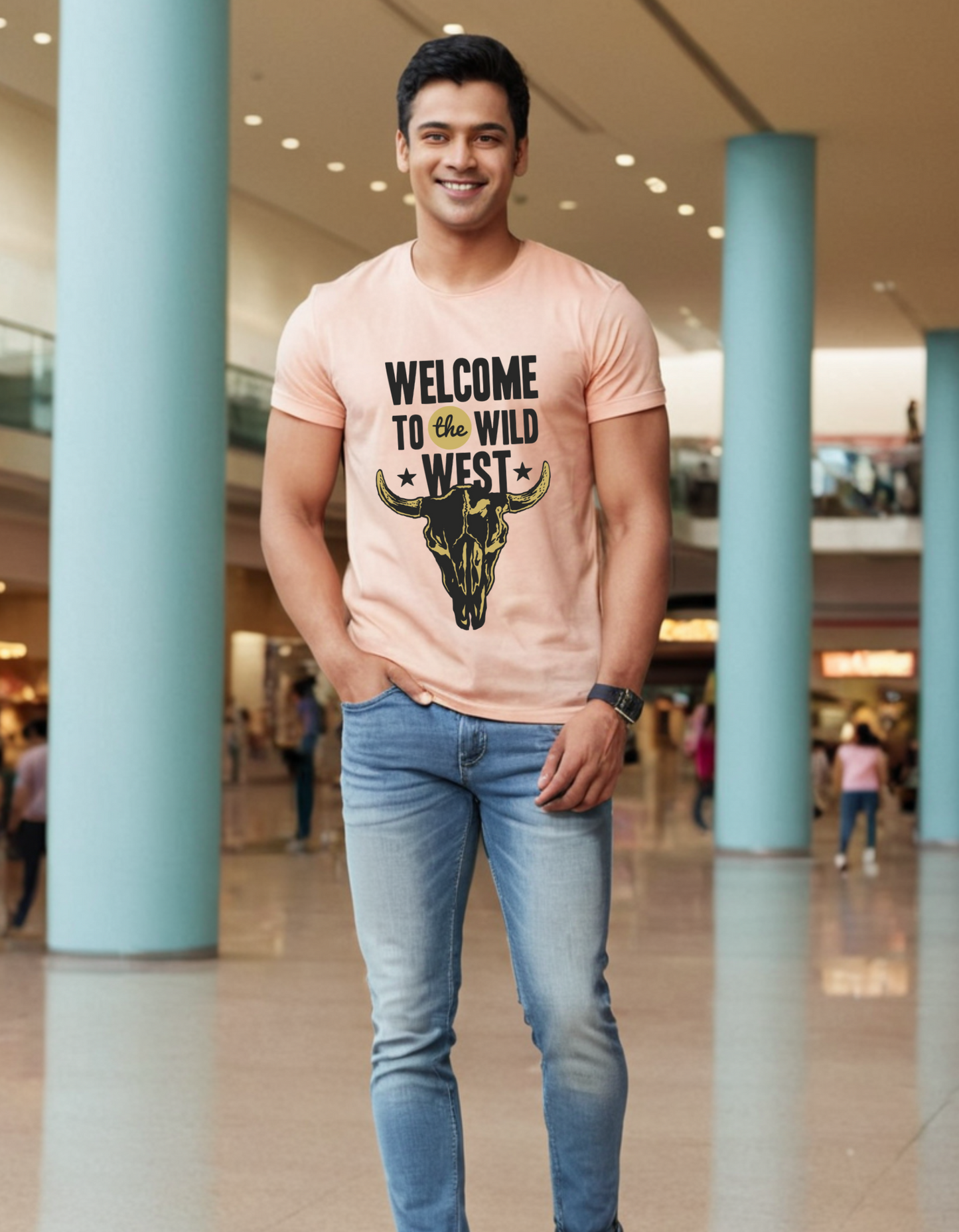 Casual T-shirt Laughing Labels