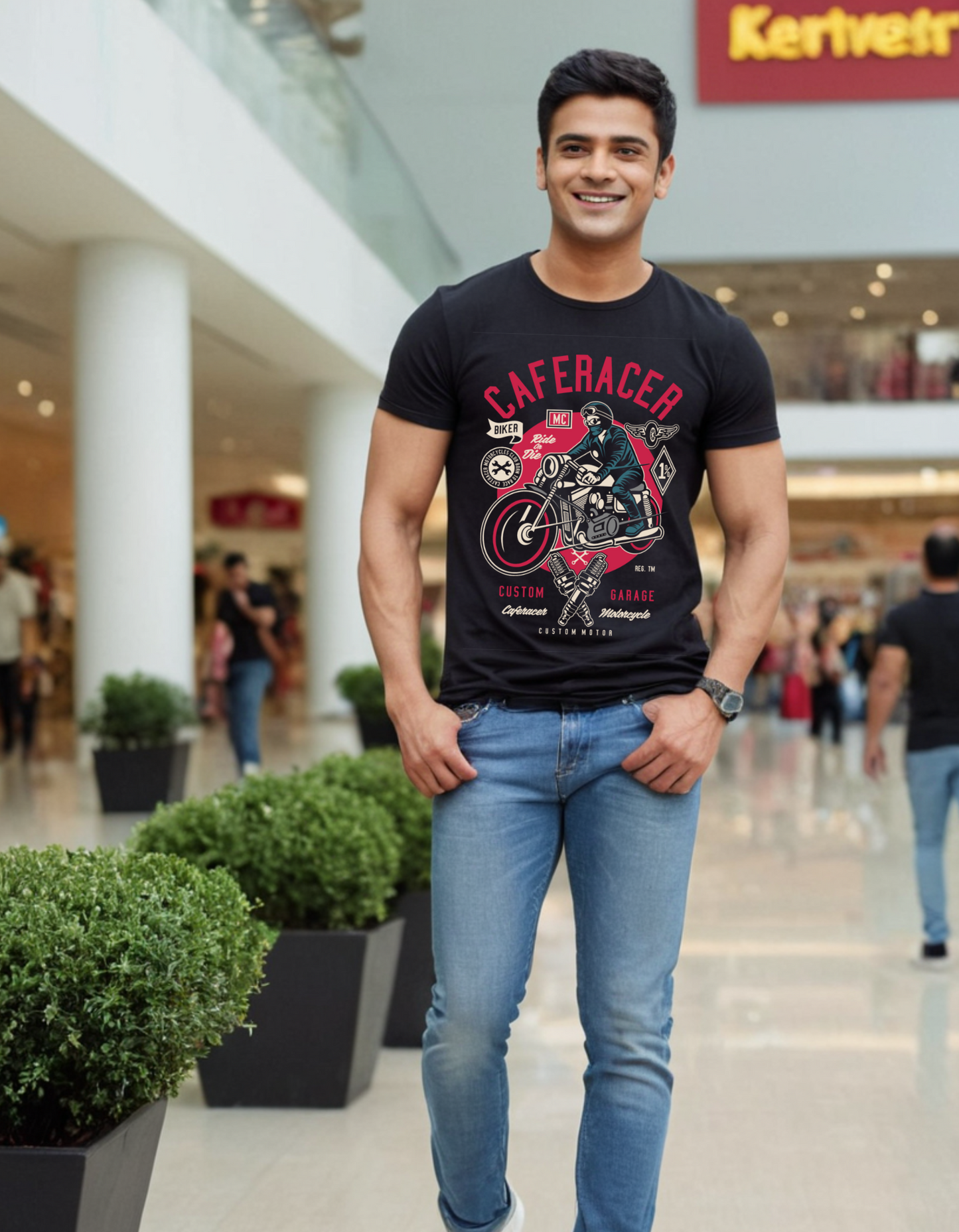 Casual T-shirt Laughing Labels