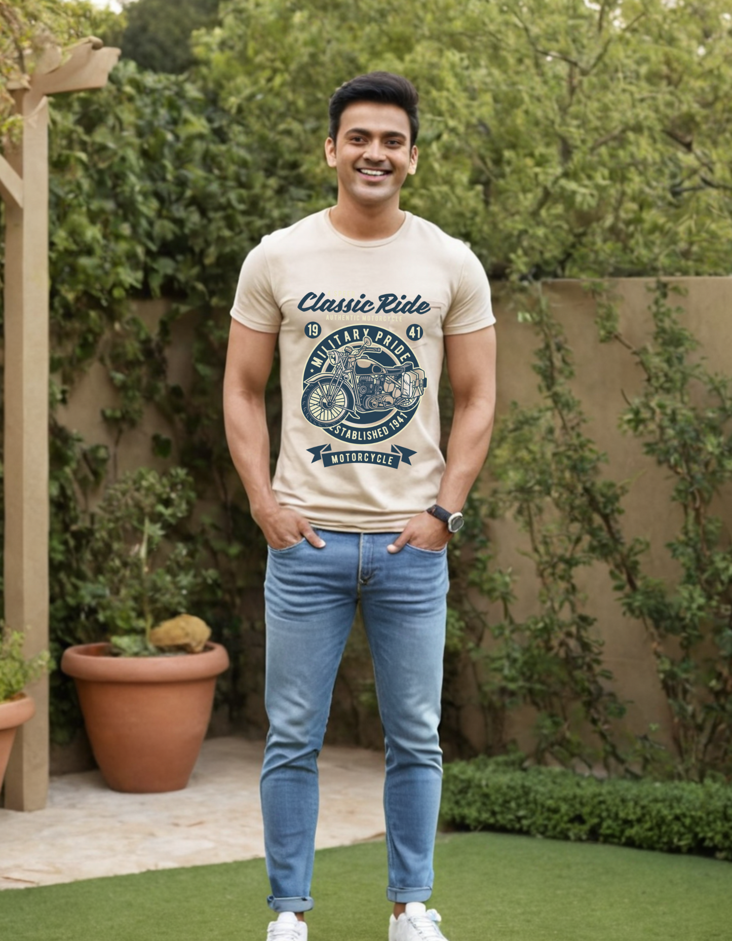 Casual T-shirt Laughing Labels