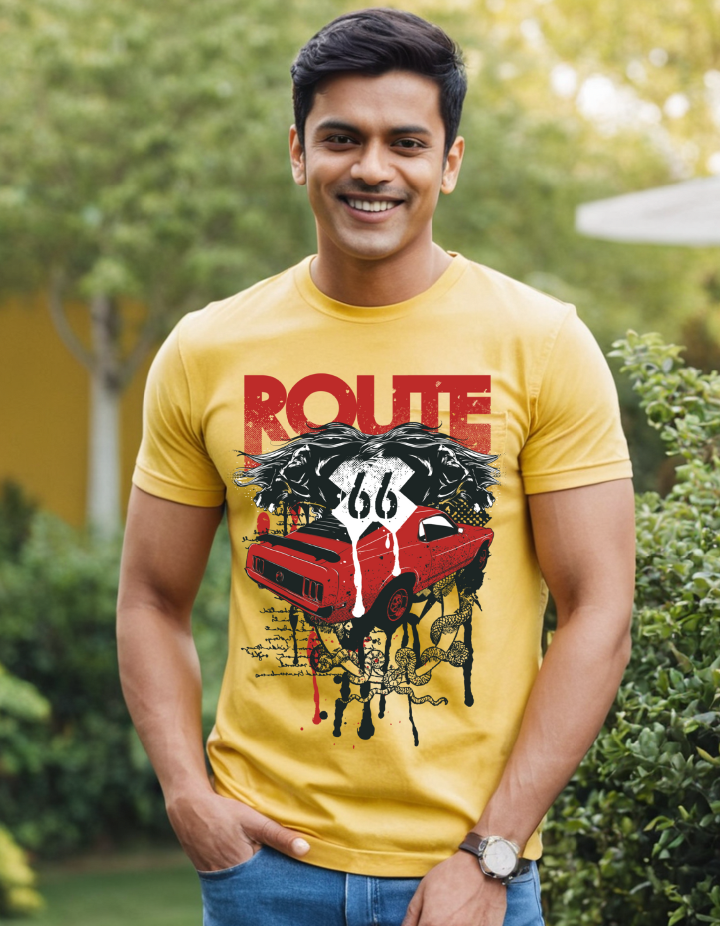 Casual T-shirt Laughing Labels