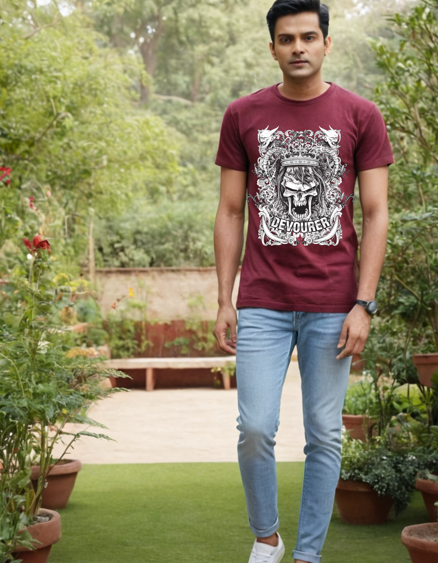 Casual T-shirt Laughing Labels