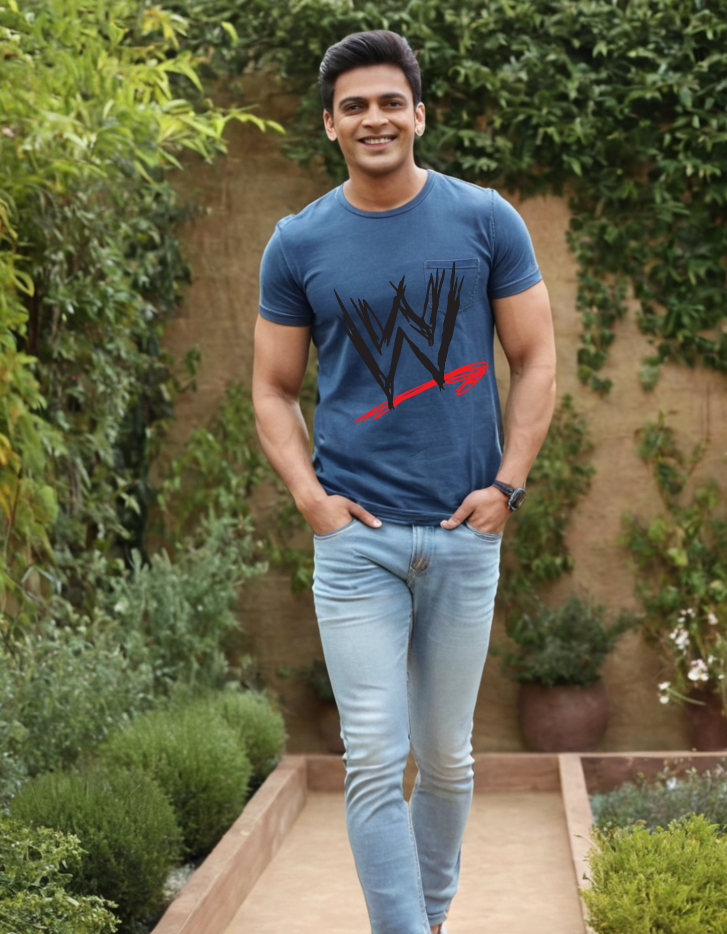 Casual T-shirt Laughing Labels