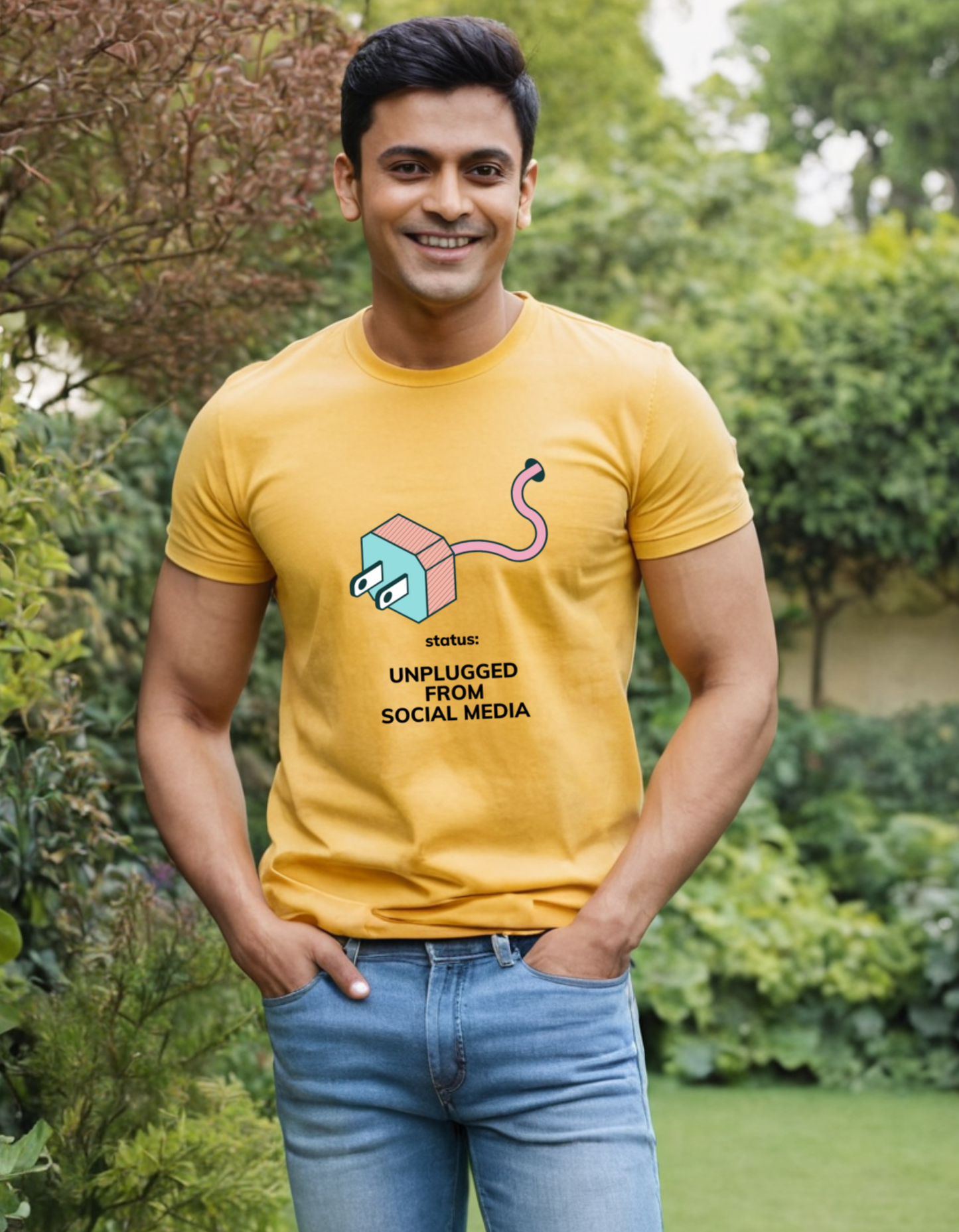 Casual T-shirt Laughing Labels