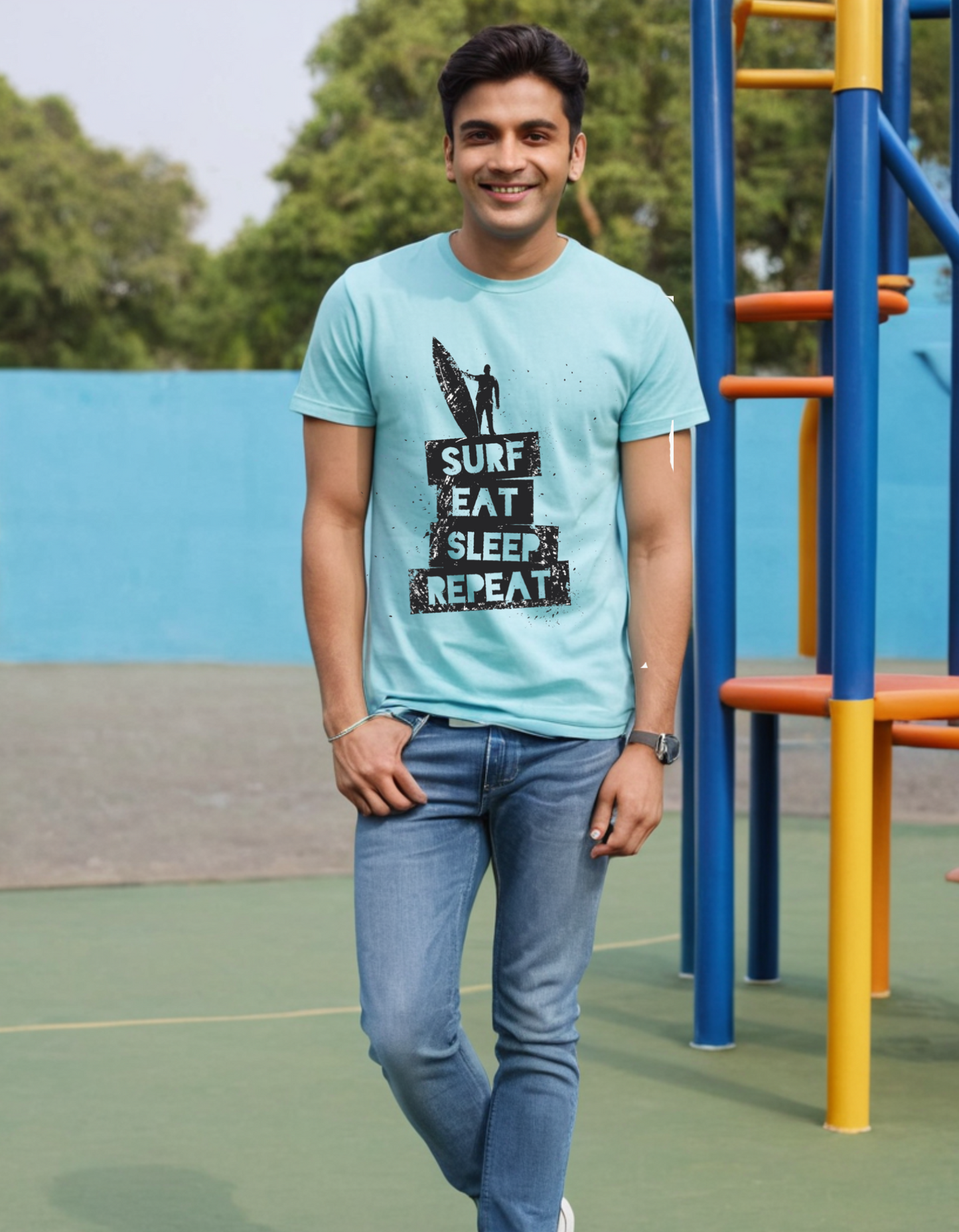 Casual Terry Oversize T-shirt Laughing Labels