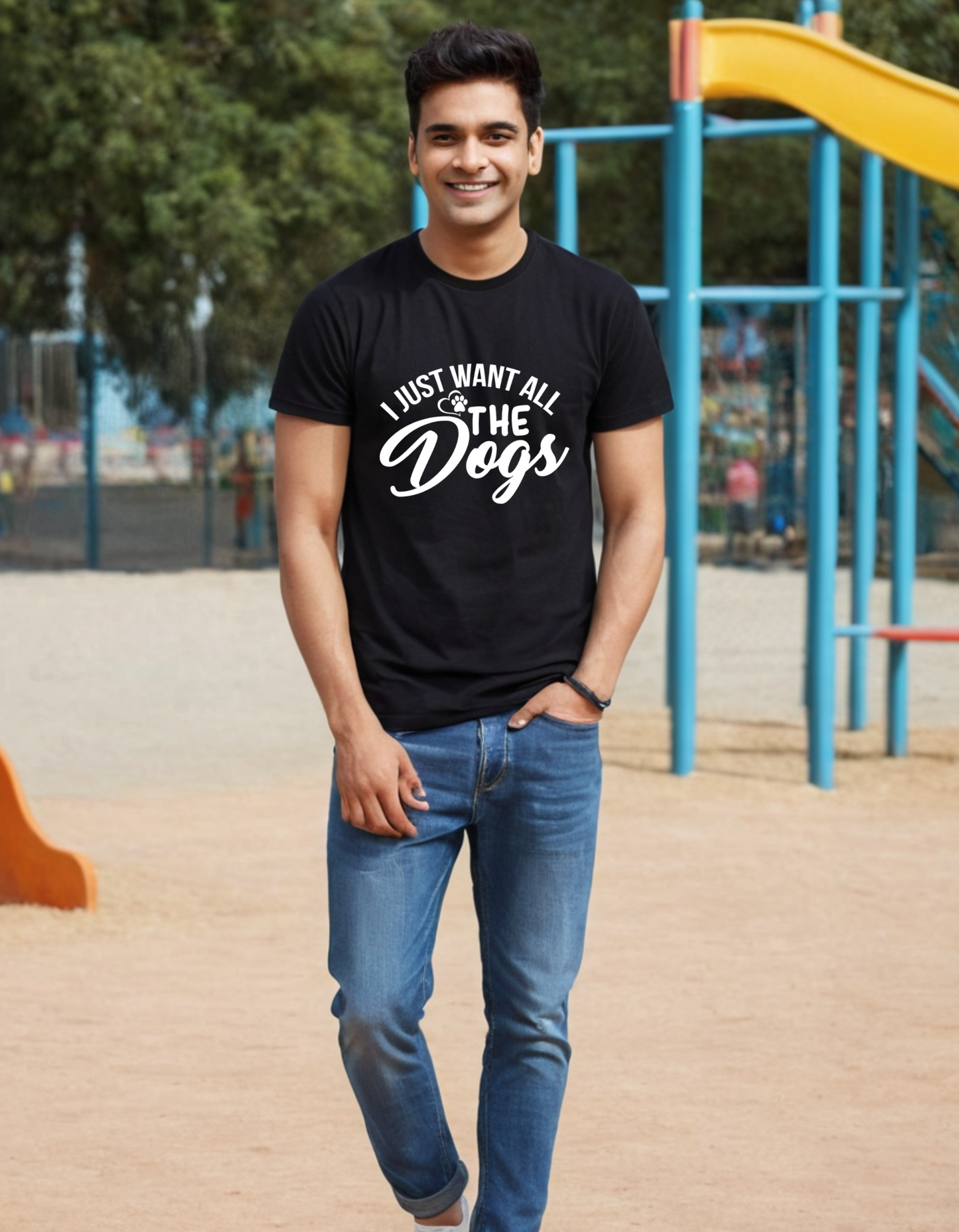 Dog Lover Casual Oversize T-shirt Laughing Labels