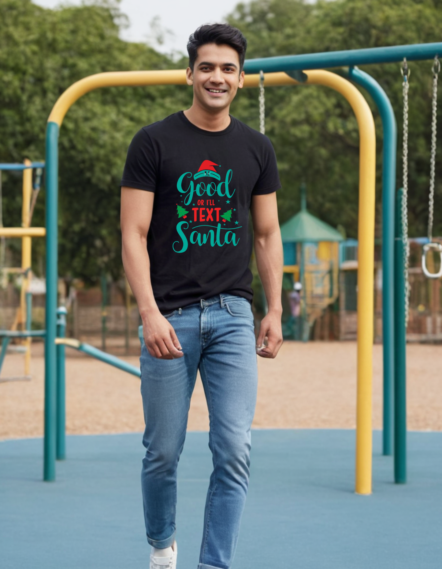 Christmas Oversize T-shirt Laughing Labels