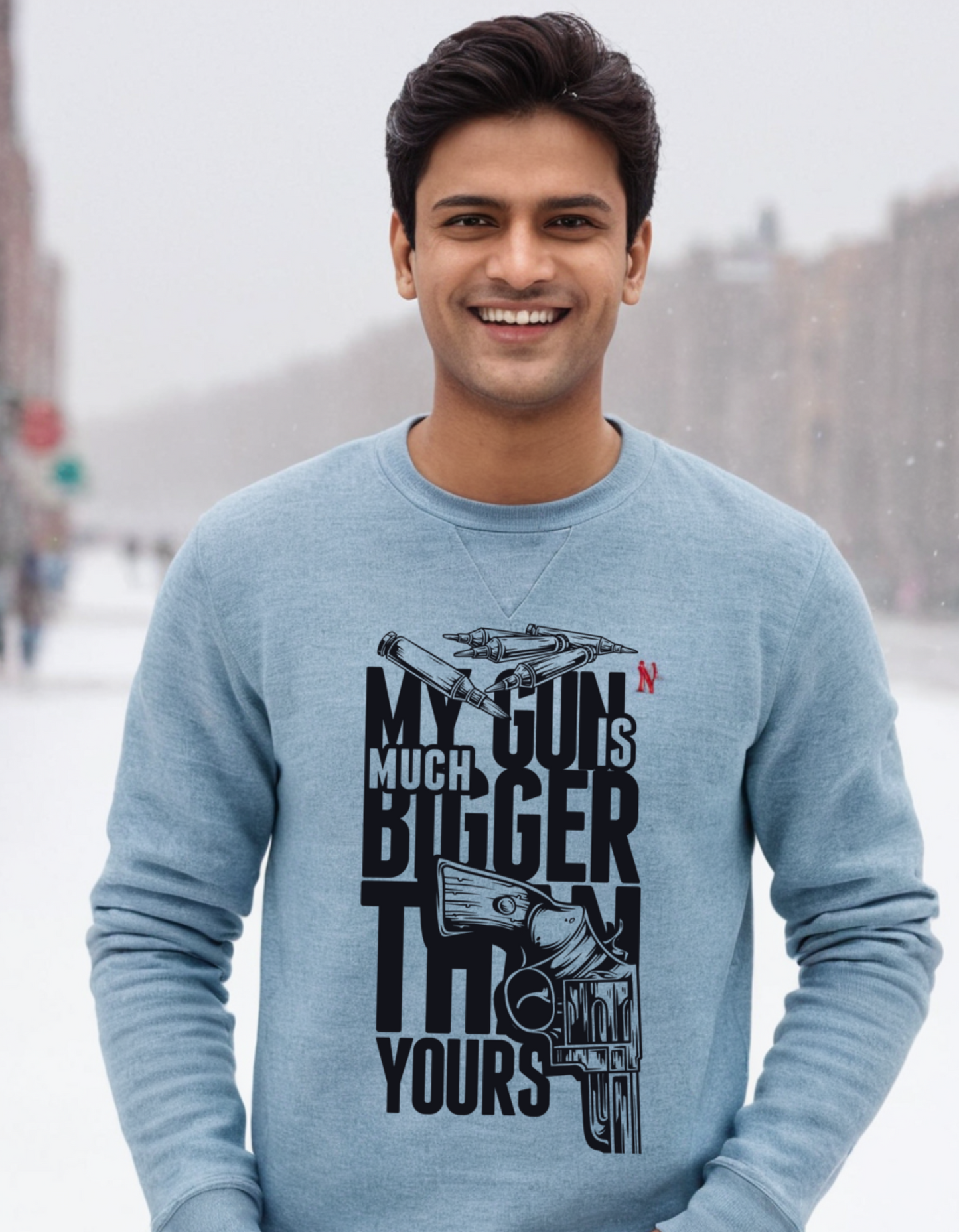 Casual Sweatshirt Laughing Labels
