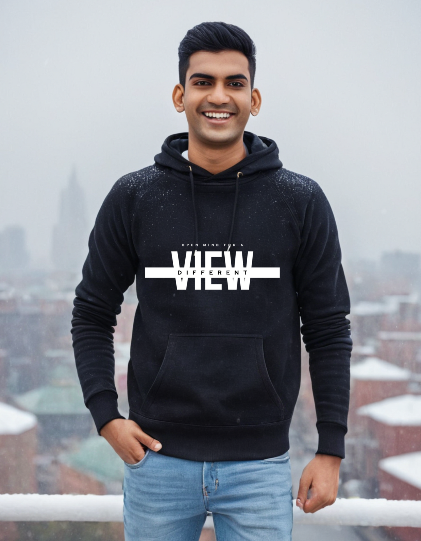 Casual Oversize Sweatshirt Laughing Labels