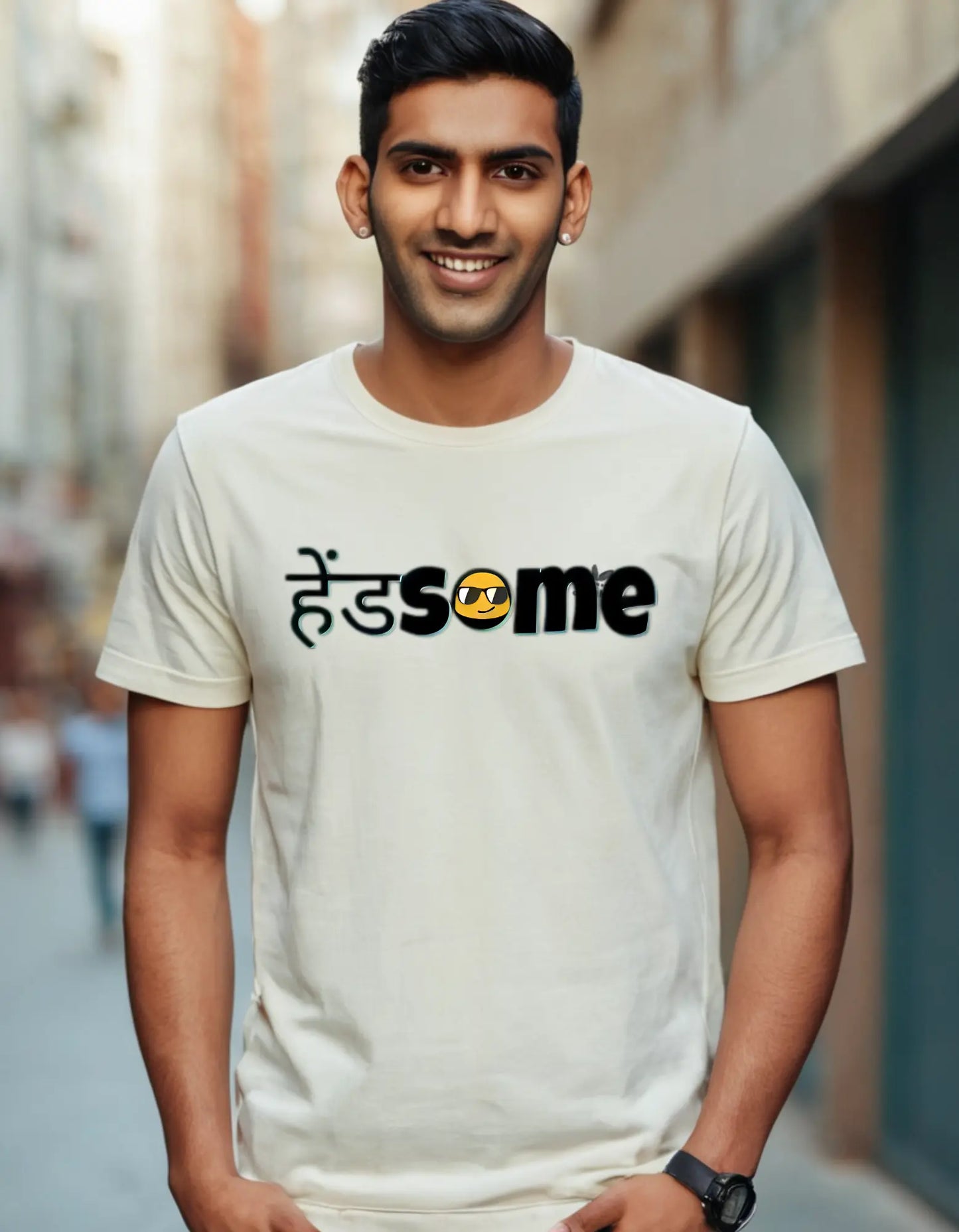 Desi affordable Men's T-shirt Laughing Labels