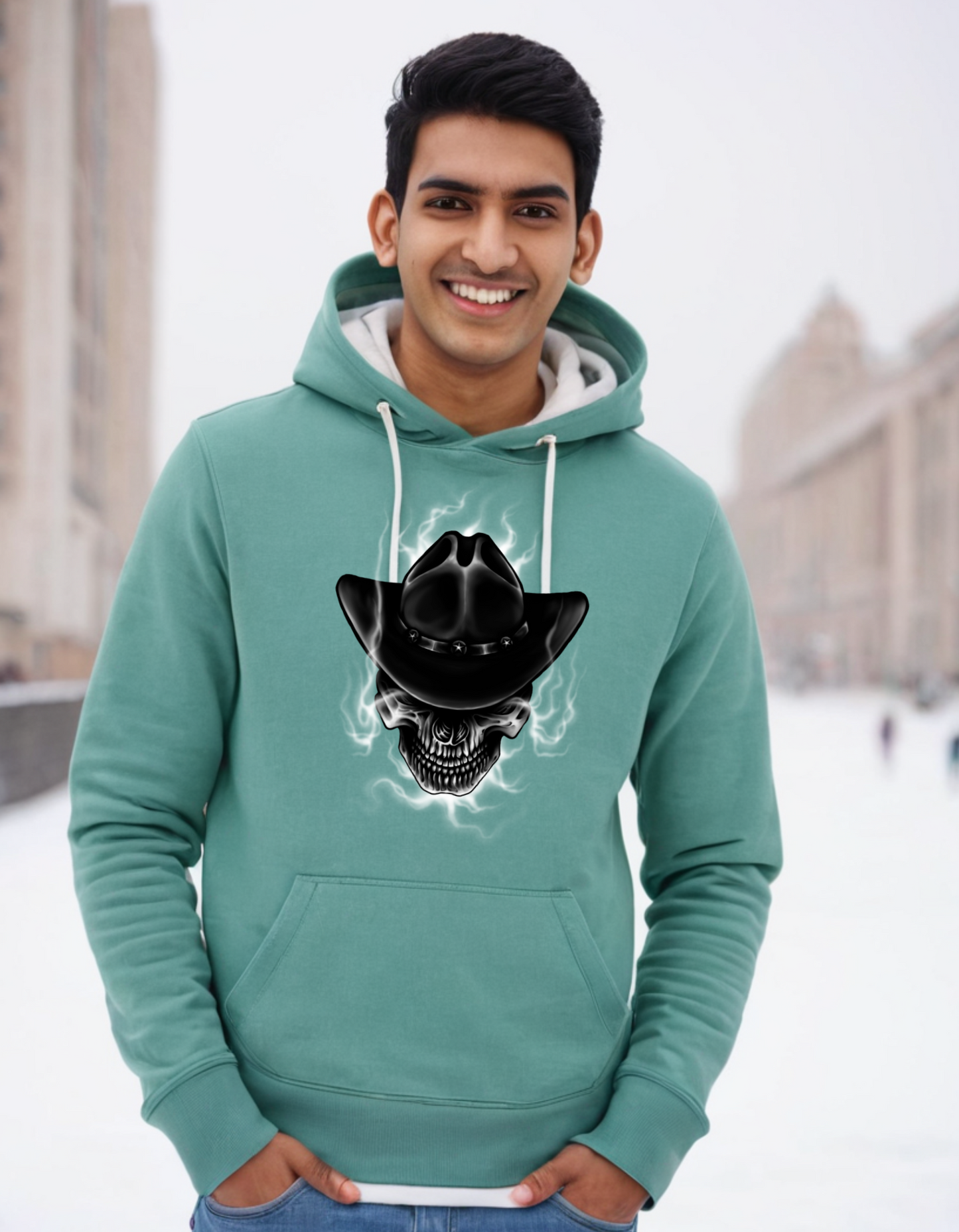Casual Hooded Oversize Sweatshirt Laughing Labels