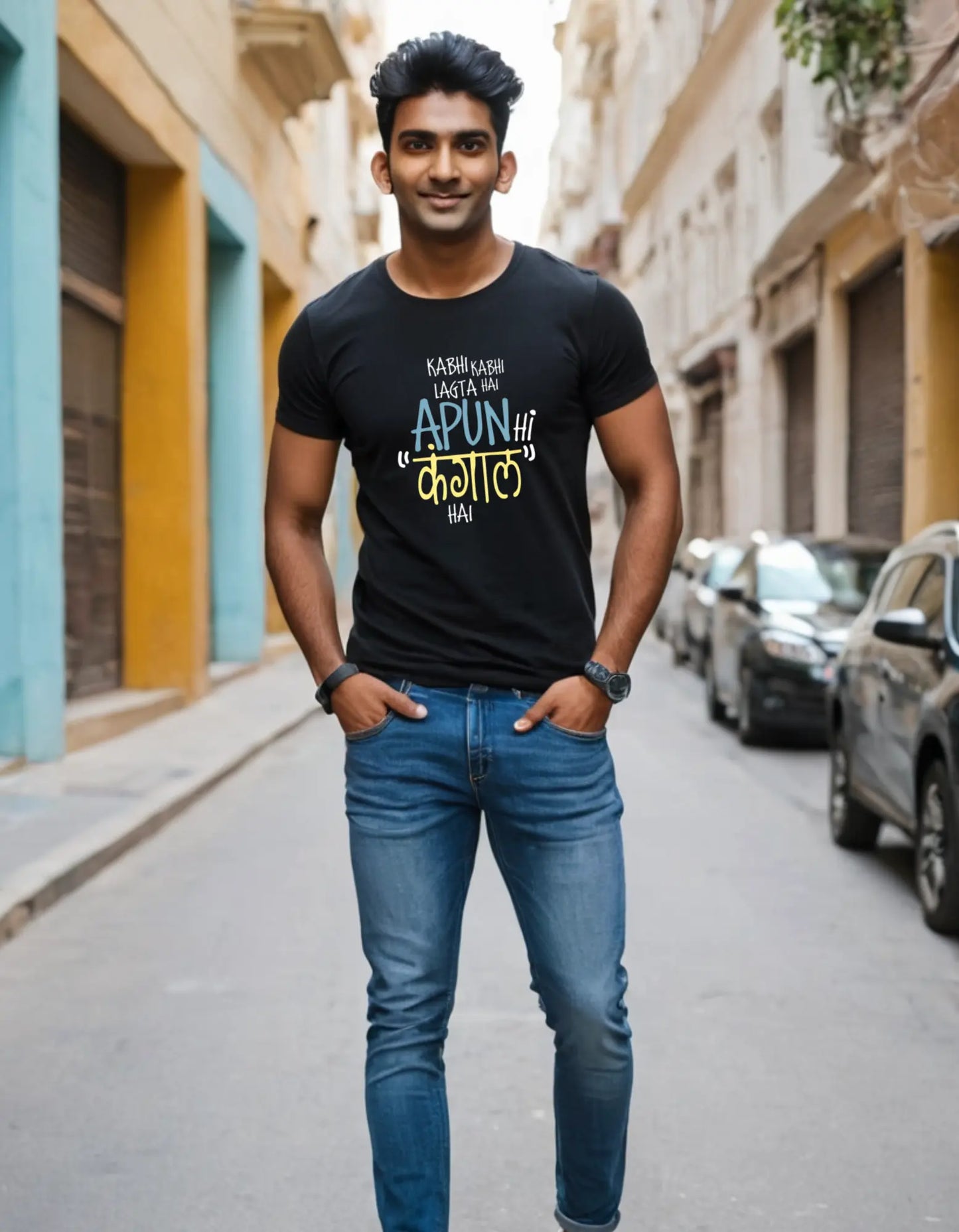 Desi Oversize T-shirt Laughing Labels