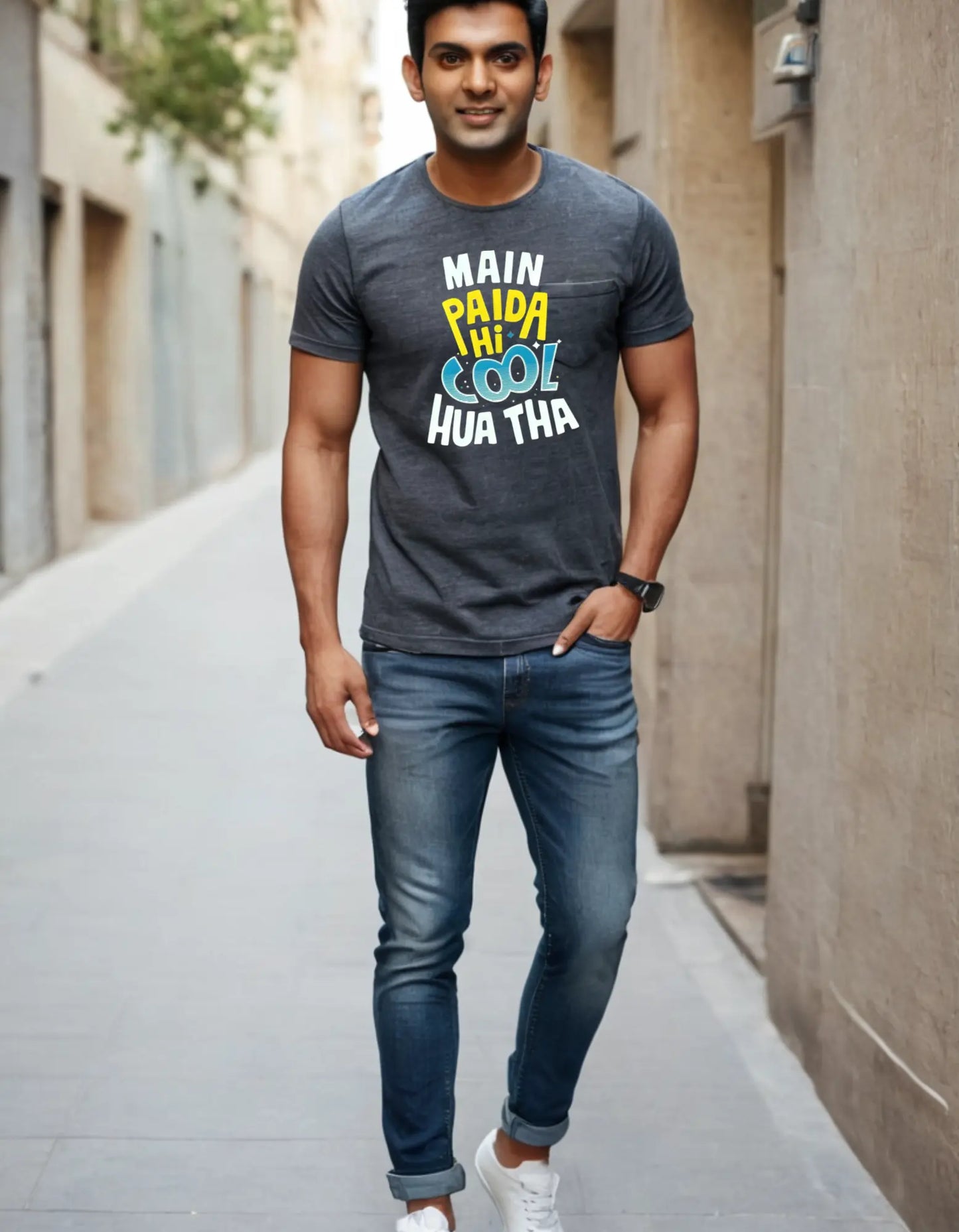 Desi Casual T-shirt Laughing Labels