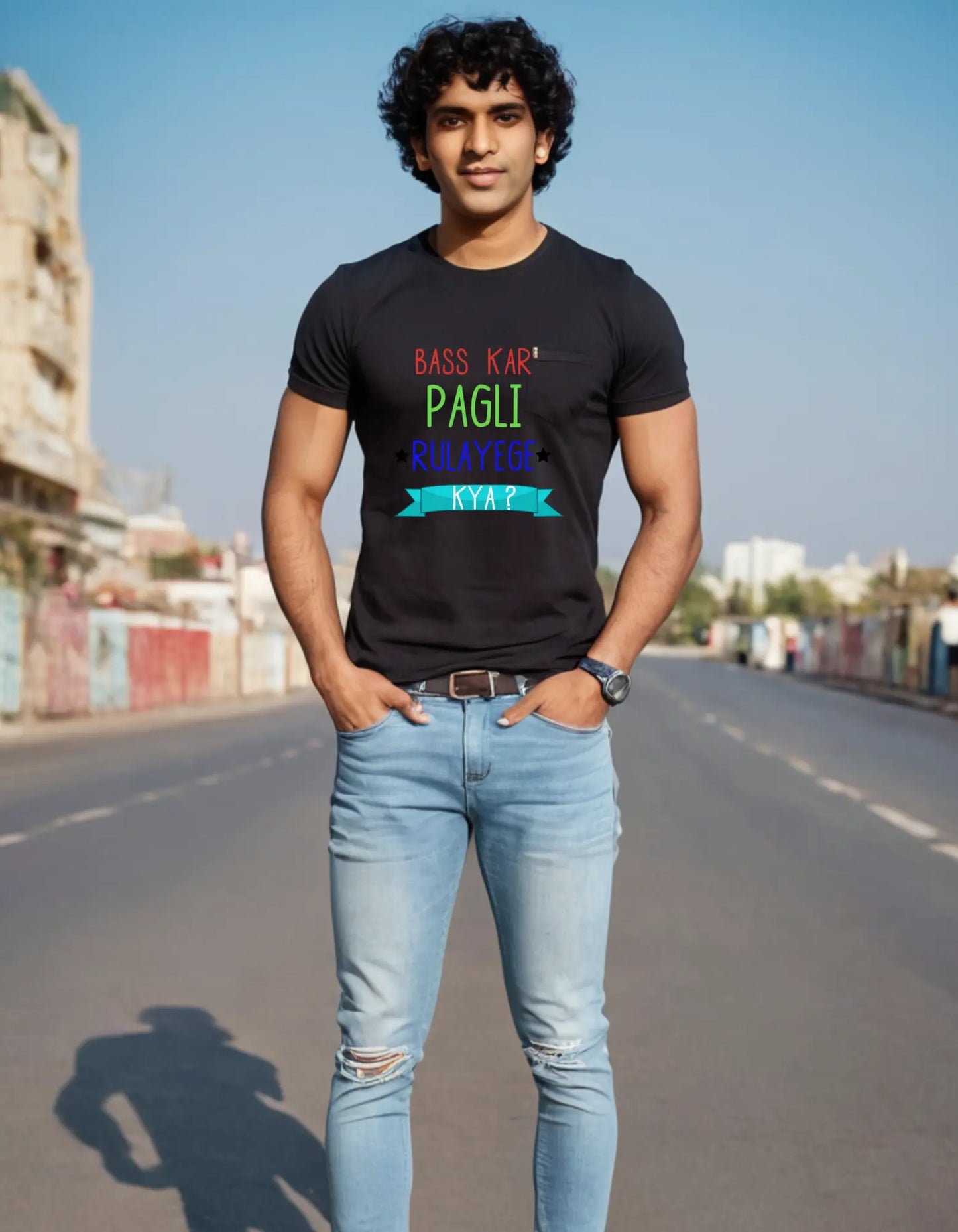 Desi Oversize T-shirt Laughing Labels