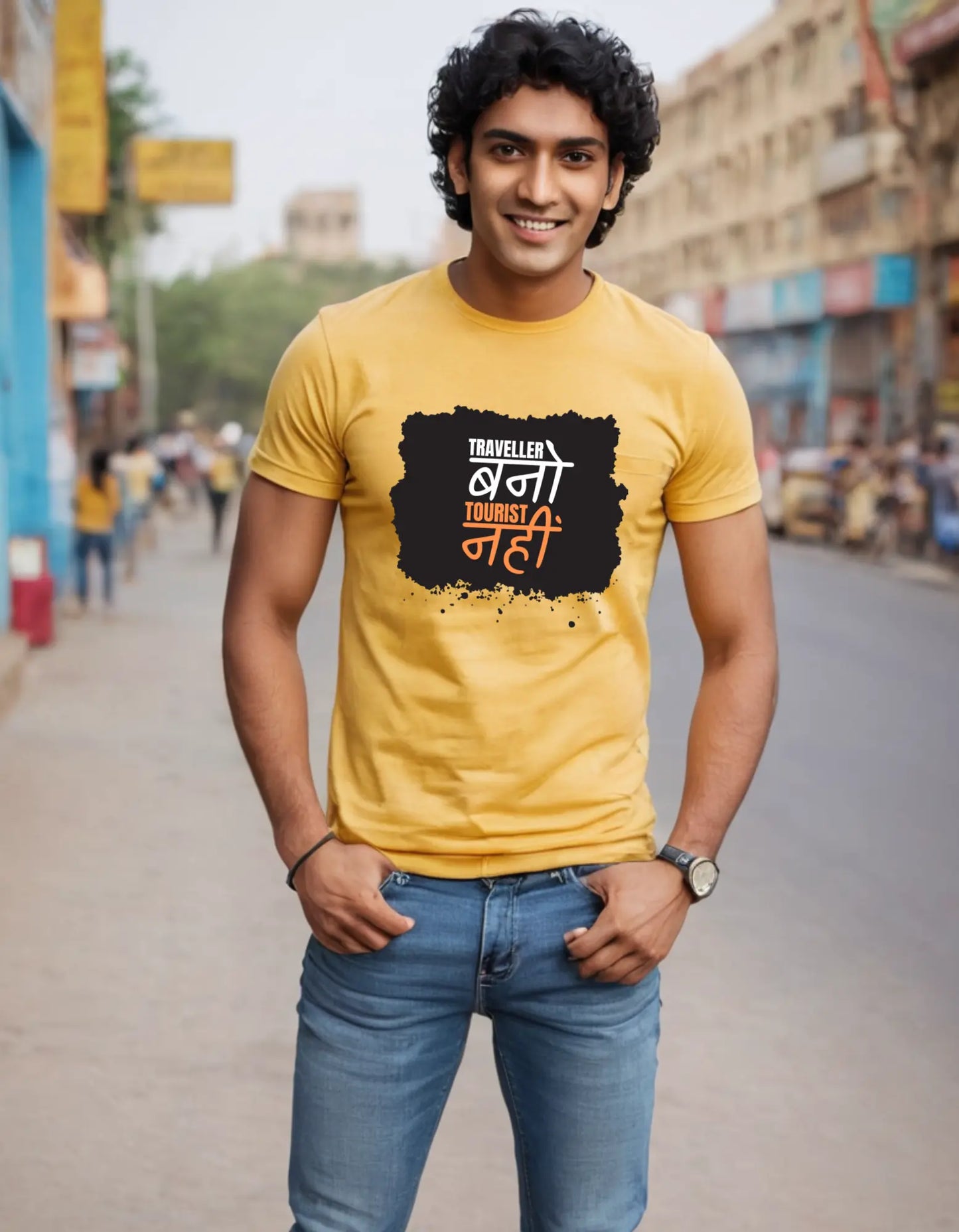 Casual Desi T-shirt Laughing Labels