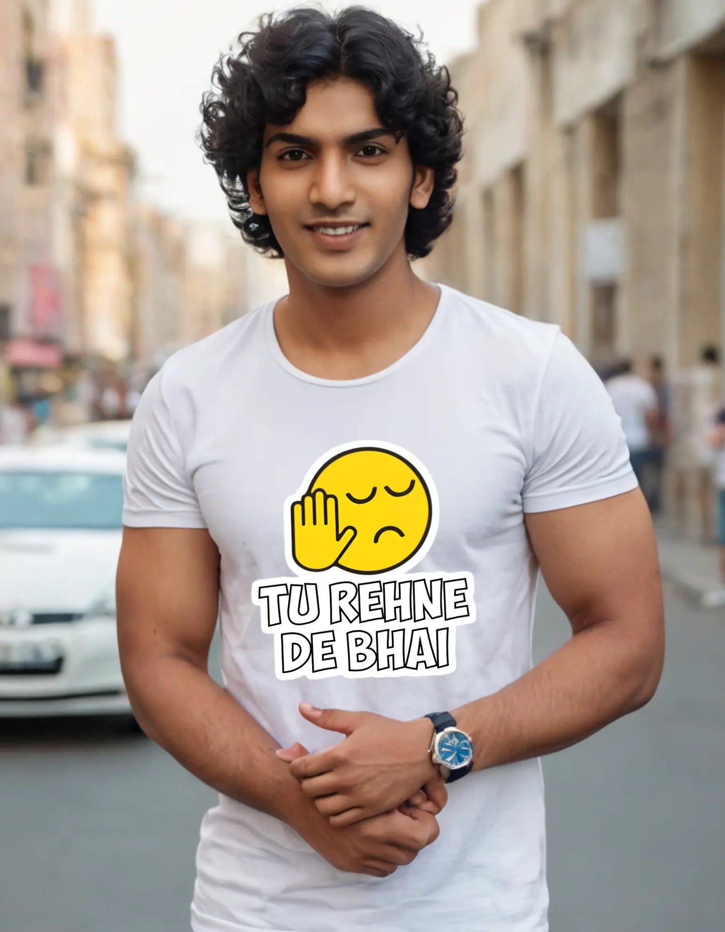 Desi Oversize T-shirt Laughing Labels
