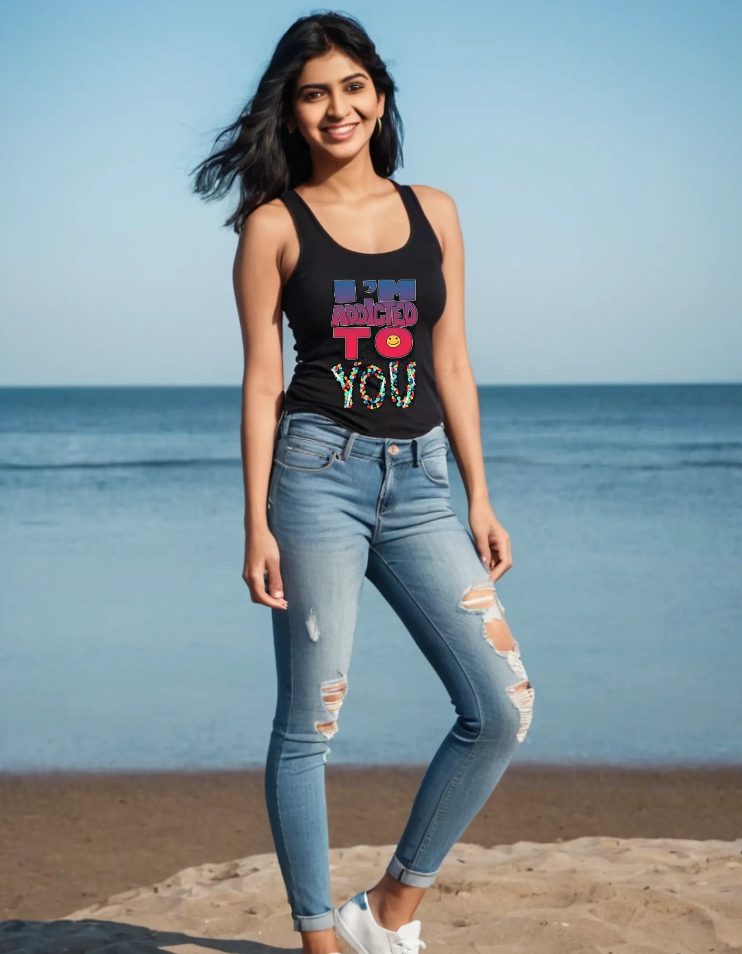 Casual Tank Top Laughing Labels