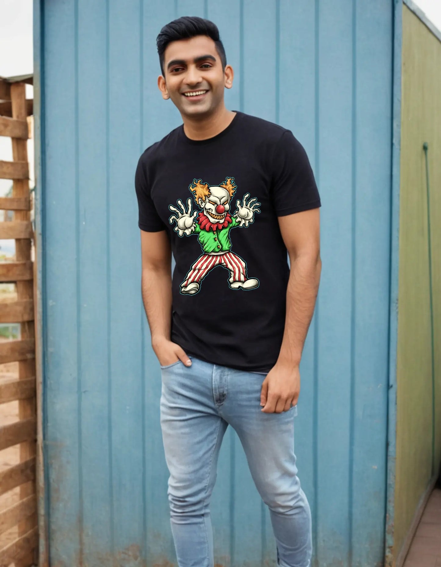 Casual Oversize T-shirt Laughing Labels