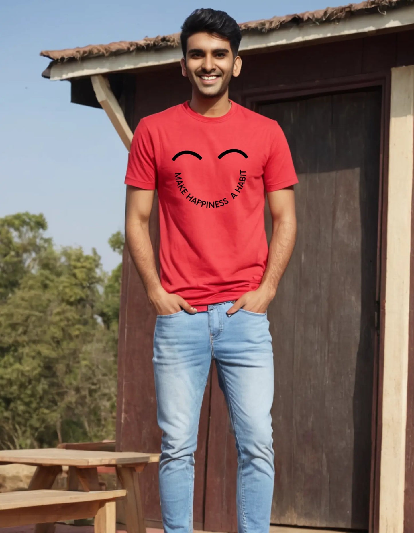 Casual Oversize T-shirt Laughing Labels