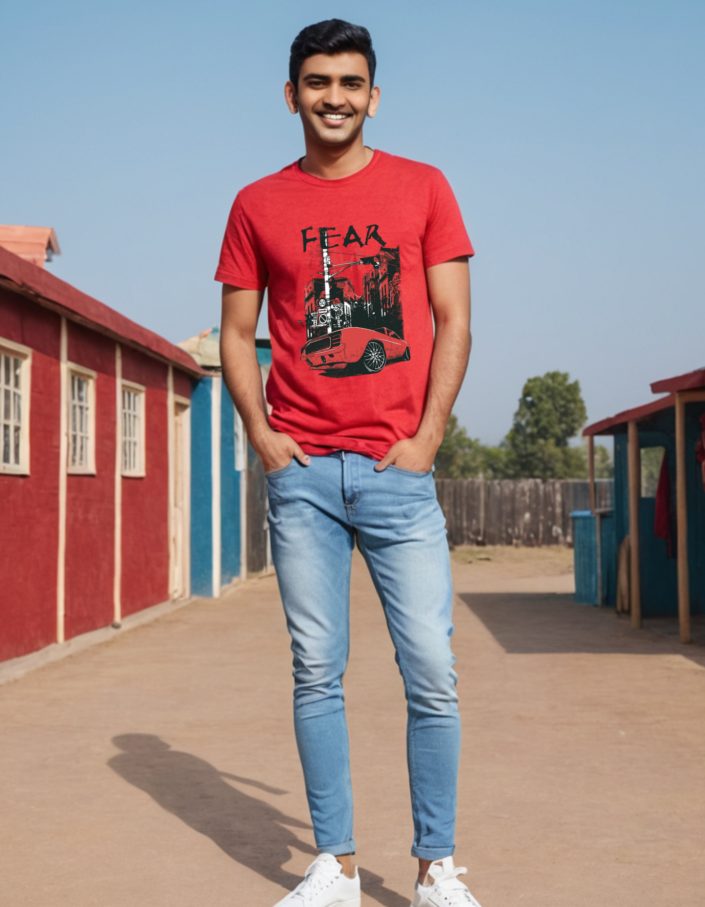 Casual Oversize T-shirt Laughing Labels