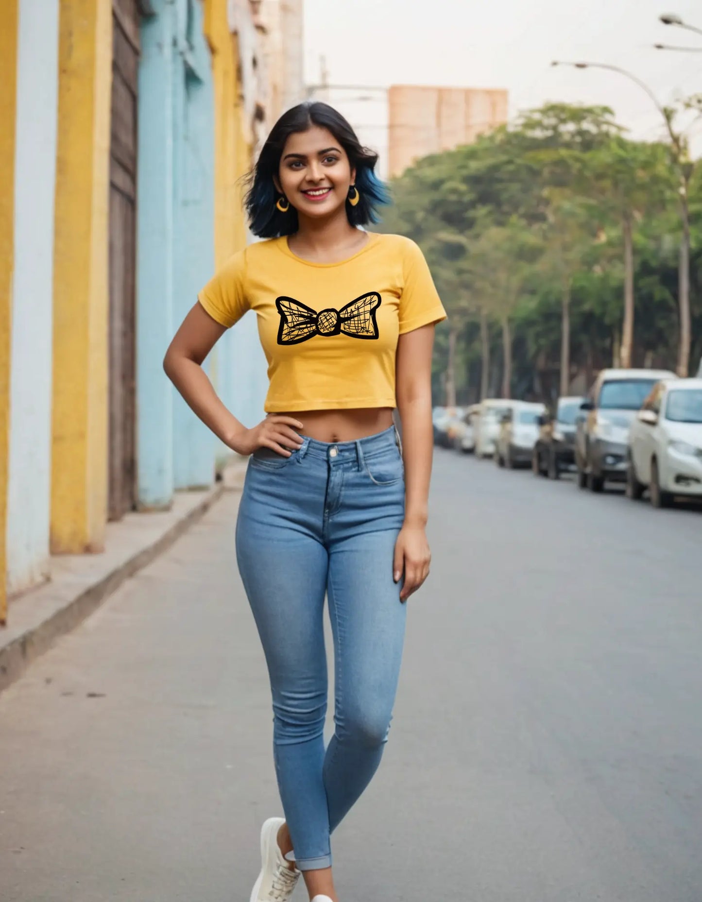 Casual Crop Top Laughing Labels