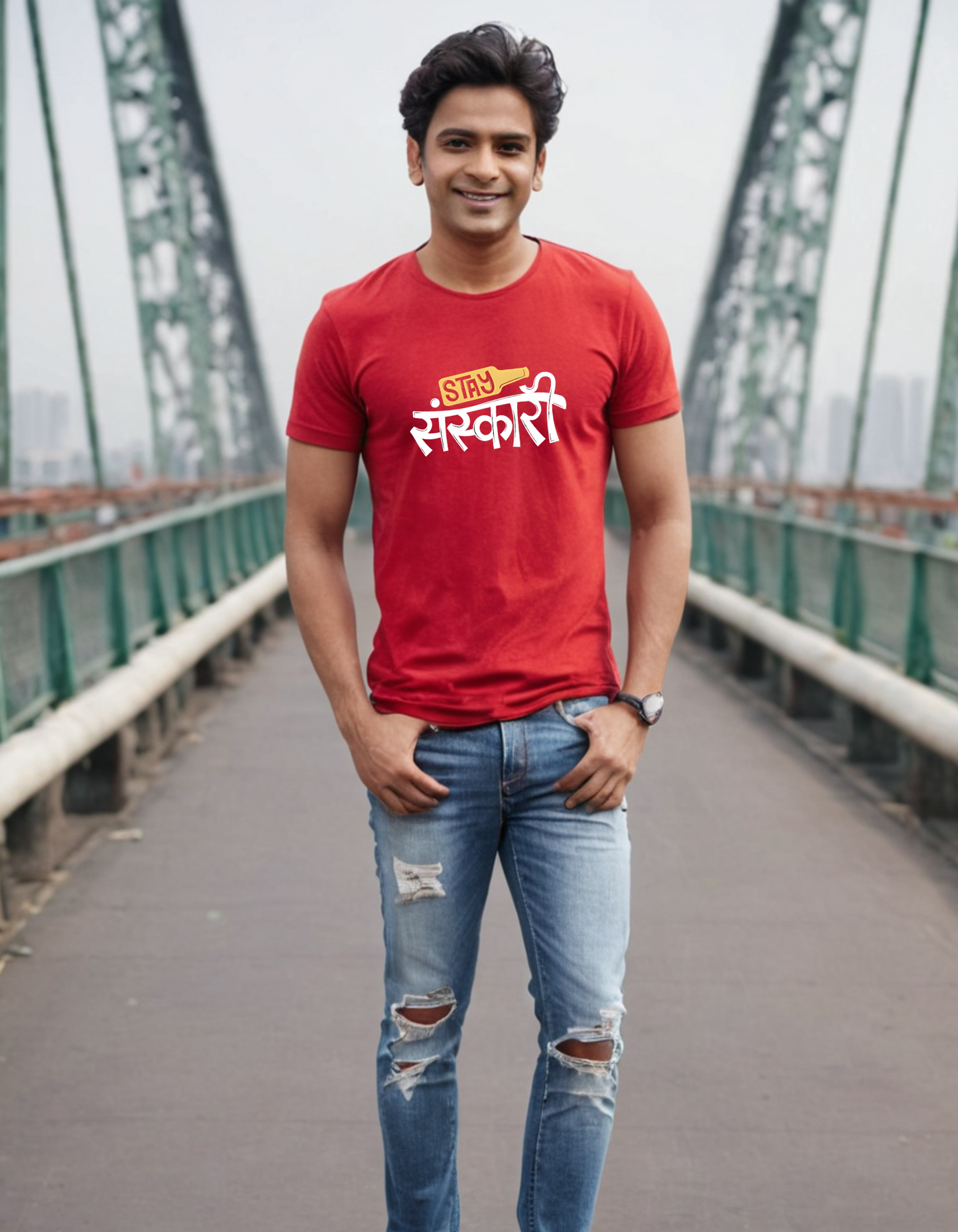 Desi Oversize T-shirt Laughing Labels