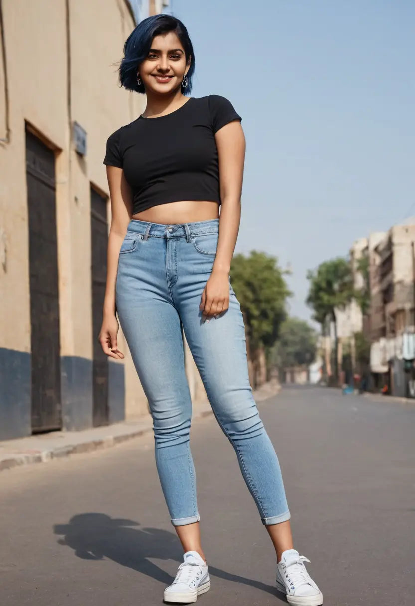 Plain Crop Top Laughing Labels