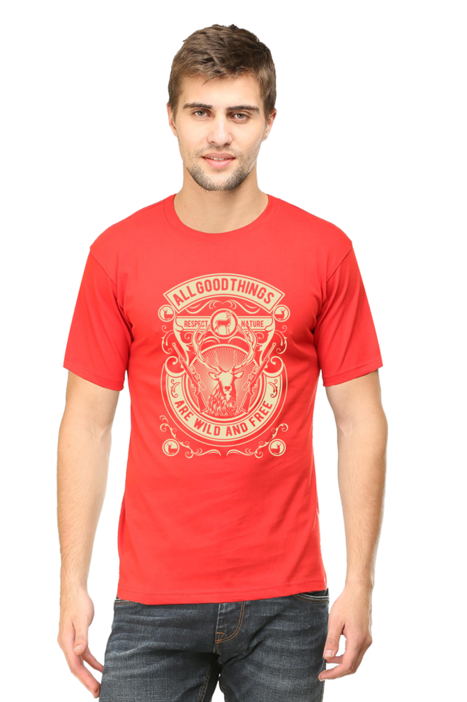 Casual T-shirt Laughing Labels