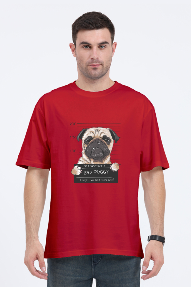 Men's Oversize T-shirt Bad Puggy