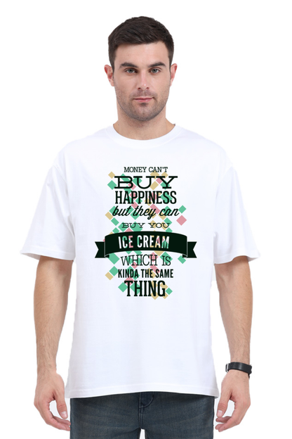 Casual Oversize T-shirt Laughing Labels