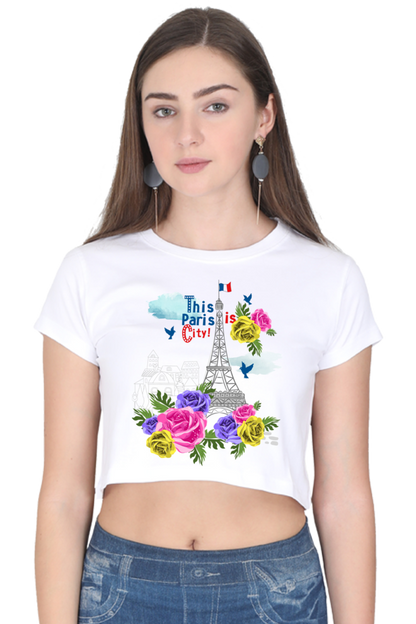 Casual Crop Top Laughing Labels