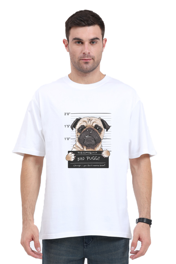 Men's Oversize T-shirt Bad Puggy