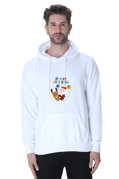 Christmas Hooded Sweatshirt Laughing Labels
