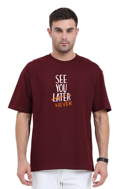 Casual Oversize T-shirt Laughing Labels
