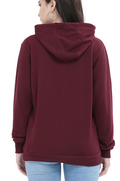 Casual Hooded Sweatshirt Laughing Labels