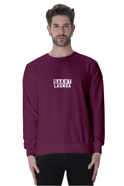 Casual Sweatshirt Laughing Labels